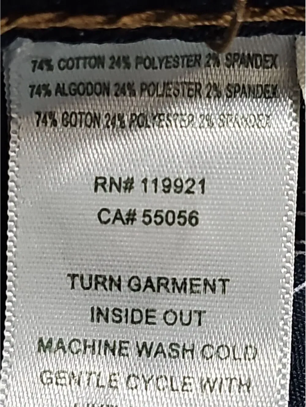 Y2K Tommy Girl Jeans – Youth 15 R – Dark Blue Stretch Denim – Straight Leg, NWT